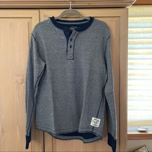 Men’s Aeropostale blue long sleeved shirt size Medium